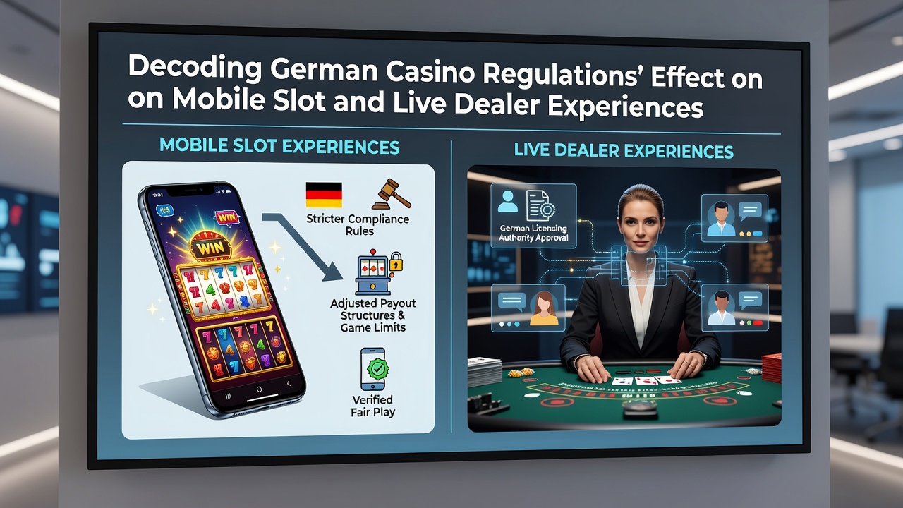 Darstellung mobiler Live-Dealer-Spiele unter deutschen Regulierungen