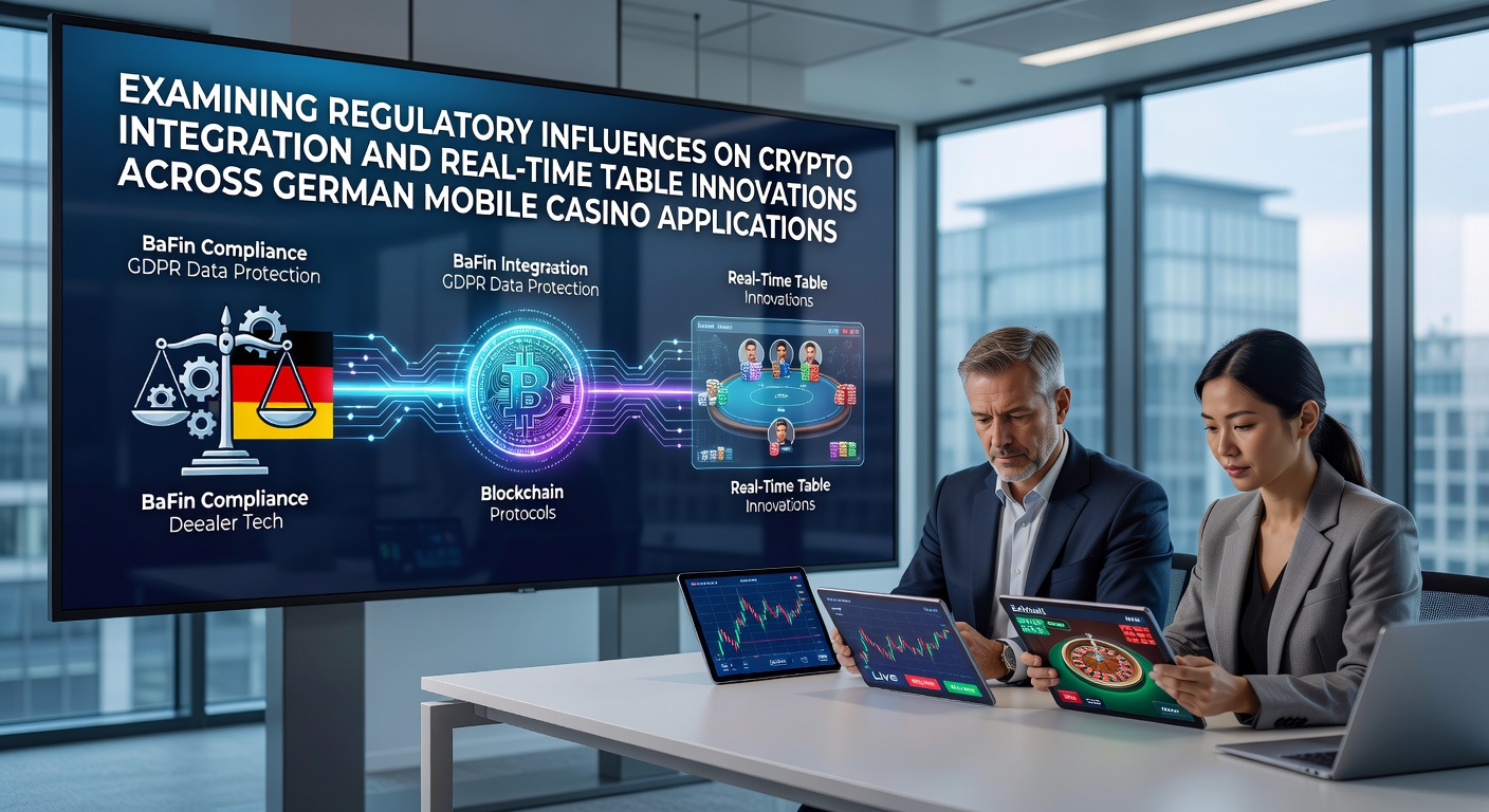 Übersicht über regulatorische Einflüsse auf Krypto- und Live-Tisch-Features in deutschen mobilen Casinos