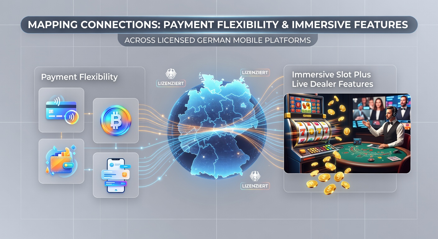 Übersicht über mobile Casino-Plattformen mit flexiblen Zahlungsoptionen und Live-Dealer-Spielen in Deutschland
