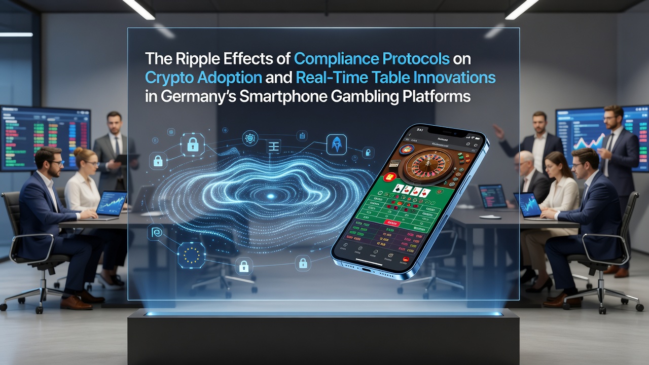 Illustration der Auswirkungen von Compliance-Protokollen auf Krypto- und Tischspielinnovationen in deutschen Mobilplattformen
