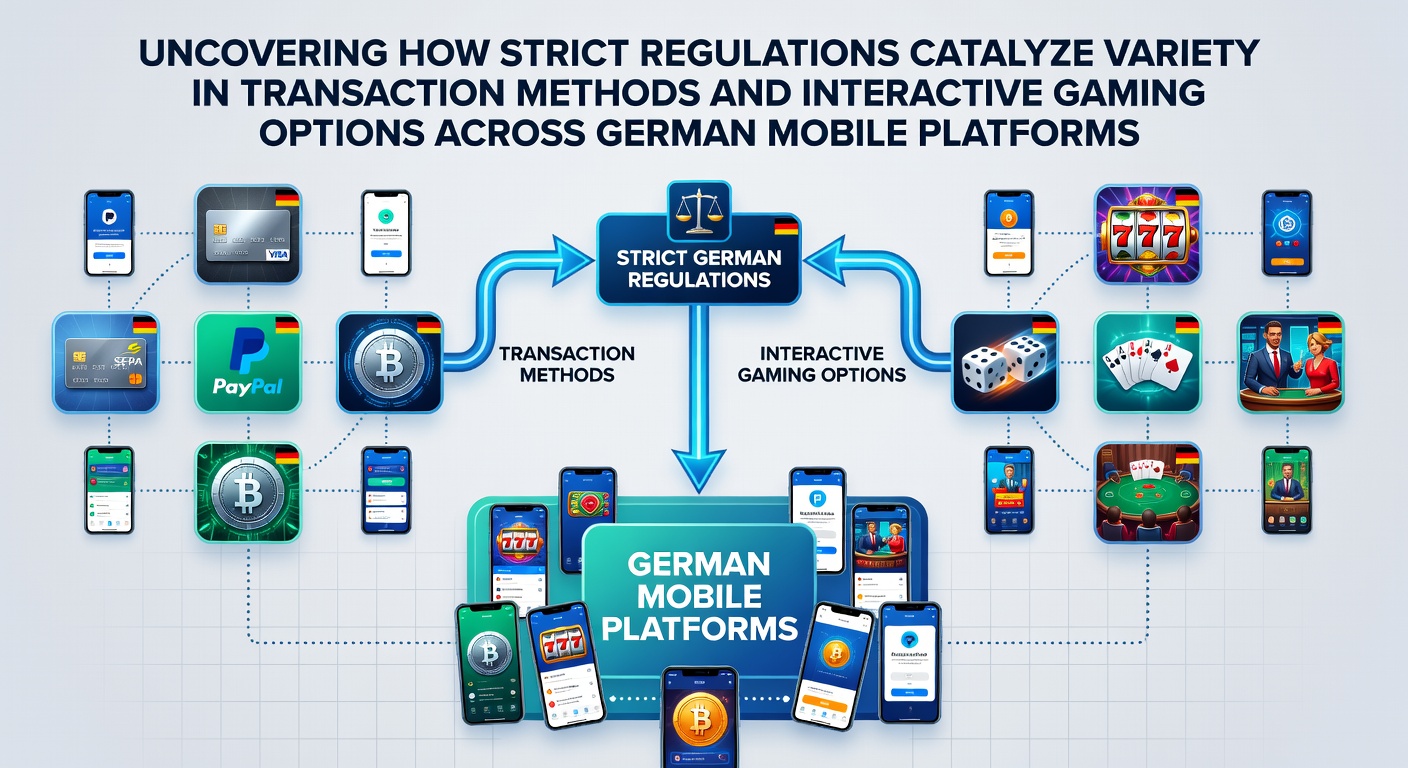 Regulatorische Rahmenbedingungen beeinflussen Zahlungsoptionen und mobile Spiele in Deutschland